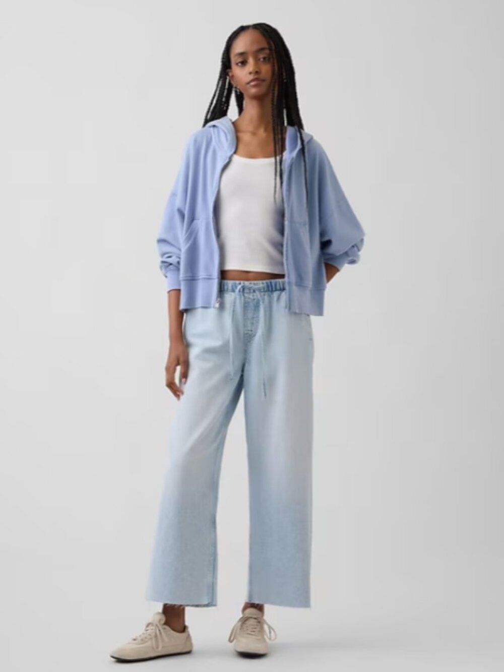 Gap Low Rise Easy '90s Loose Crop Jeans